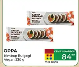 Tamda Foods OPPA Kimbap Bulgogi Vegan nabídka