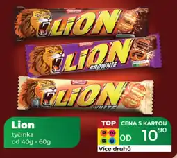Tamda Foods Lion tyčinka nabídka