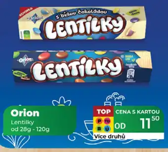 Tamda Foods Orion Lentilky nabídka