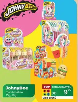 Tamda Foods JohnyBee marshmallow nabídka