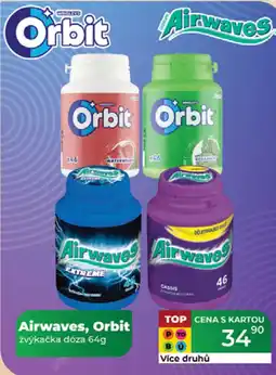 Tamda Foods Airwaves, Orbit žvýkačka dóza nabídka