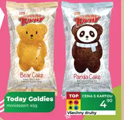 Tamda Foods Today Goldies minidezert nabídka