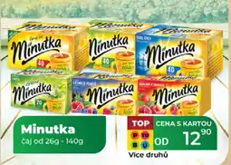 Tamda Foods Minutka čaj nabídka