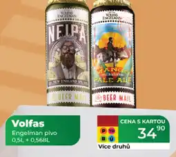 Tamda Foods Volfas Engelman pivo nabídka