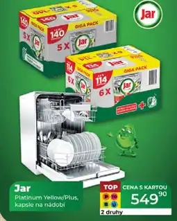 Tamda Foods Jar Platinum Yellow/Plus, kapsle na nádobí nabídka