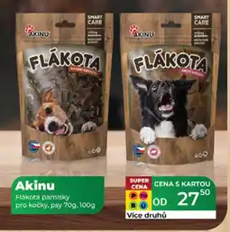 Tamda Foods Akinu Flákota pamlsky pro kočky, psy nabídka