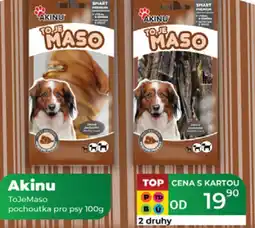 Tamda Foods Akinu ToJeMaso pochoutka pro psy nabídka