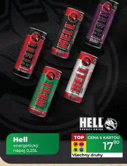 Tamda Foods Hell energetický nápoj nabídka