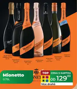 Tamda Foods Mionetto nabídka
