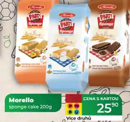 Tamda Foods Morello sponge cake nabídka