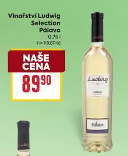 Billa Vinařství Ludwig Selection Pálava nabídka