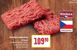Billa Hovězí mleté maso nabídka