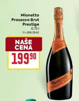 Billa Mionetto Prosecco Brut Prestige nabídka