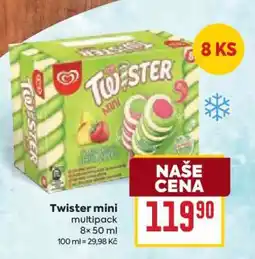 Billa Twister mini multipack nabídka