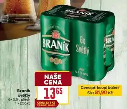 Billa Braník světlý nabídka