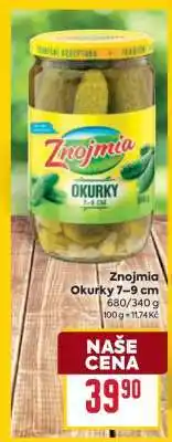 Billa Znojmia Okurky 7–9 cm nabídka