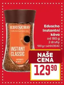 Billa EDUSCHO Instantní káva nabídka