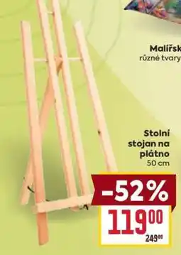 Billa Stolní stojan na plátno nabídka
