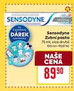Billa Sensodyne zubní pasta nabídka