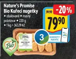 Albert Nature's Promise Bio Kuřecí nuggetky nabídka