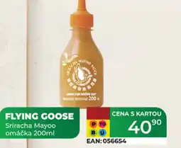 Tamda Foods FLYING GOOSE Sriracha Mayoo omáčka nabídka