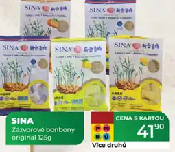 Tamda Foods SINA Zázvorové bonbony original nabídka