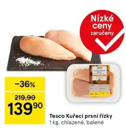 Tesco Tesco Kuřecí prsní řízky nabídka