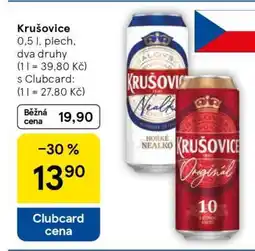 Tesco Krušovice nabídka