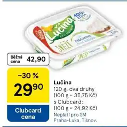Tesco Lučina nabídka