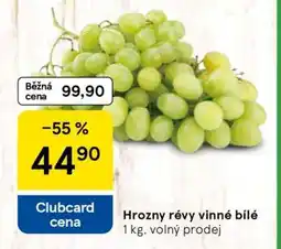 Tesco HROZNY RÉVY VINNÉ BÍLÉ nabídka