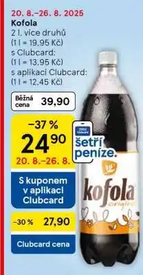 Tesco Kofola nabídka