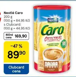 Tesco Nestlé Caro nabídka