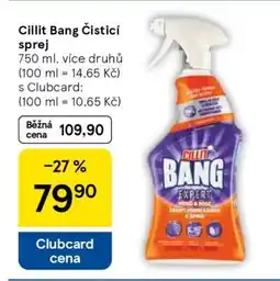 Tesco Cillit Bang Čisticí sprej nabídka