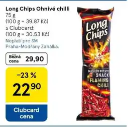 Tesco Long Chips Ohnivé chilli nabídka