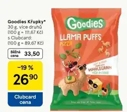 Tesco Goodies Křupky nabídka