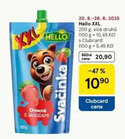 Tesco Hello XXL nabídka
