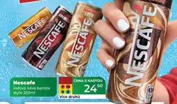 Tamda Foods Nescafe ledová káva barista style nabídka