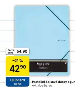 Tesco Pastelini Spisové desky s gumou nabídka