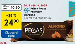 Tesco Prima Pegas Premium Zmrzlina nabídka