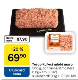 Tesco Tesco Kuřecí mleté maso nabídka