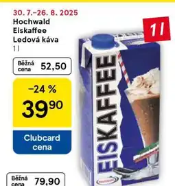 Tesco Hochwald Eiskaffee Ledová káva nabídka