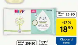Tesco HiPP Babysanft Soft & Pur Feuchttücher nabídka