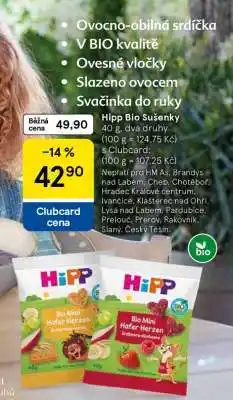 Tesco Hipp Bio sušenky nabídka