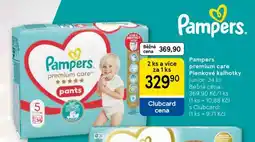 Tesco Pampers premium care Plenkové kalhotky nabídka
