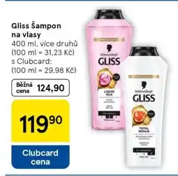Tesco Gliss Šampon na vlasy nabídka