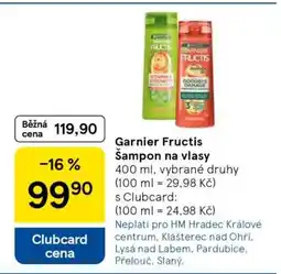 Tesco Garnier Fructis Šampon na vlasy nabídka