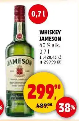 Penny Market WHISKEY JAMESON nabídka