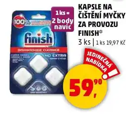 Penny Market KAPSLE NA ČIŠTĚNÍ MYČKY ZA PROVOZU FINISH nabídka
