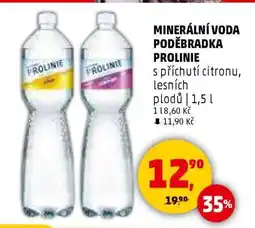 Penny Market MINERÁLNÍ VODA PODĚBRADKA PROLINIE nabídka