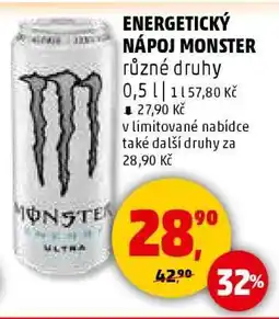 Penny Market ENERGETICKÝ NÁPOJ MONSTER nabídka